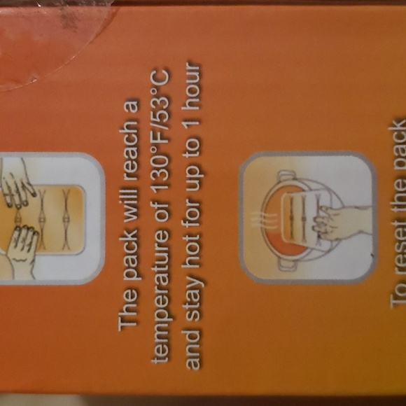 Body comfort click activated instant Heat Pack Extra wide Back Pack reus… - Picture 7 of 7